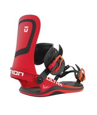 Union Ultra Mens Snowboard Binding in Ultra Red 2023