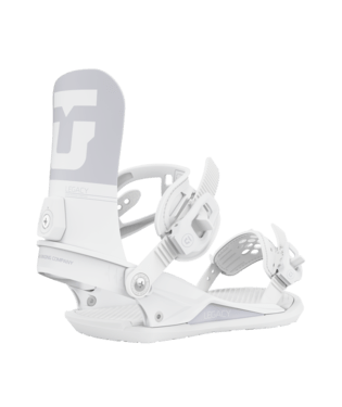 Union Legacy Snowboard Binding in White 2023