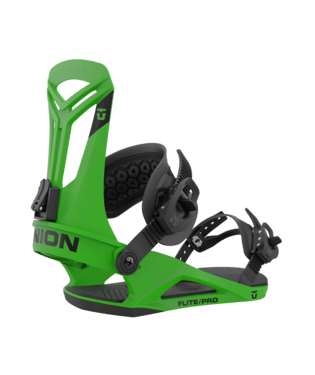 Union Flite Pro Snowboard Binding in Green 2023 - M I L O S P O R T