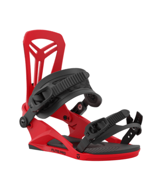 Union Flite Pro Snowboard Binding in Red 2023 - M I L O S P O R T