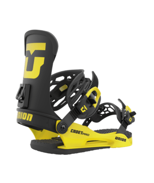Union Cadet PRO Snowboard Binding in Electric Yellow 2023 - M I L O S P O R T