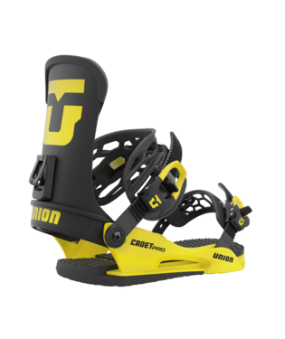 Union Cadet PRO Snowboard Binding in Electric Yellow 2023