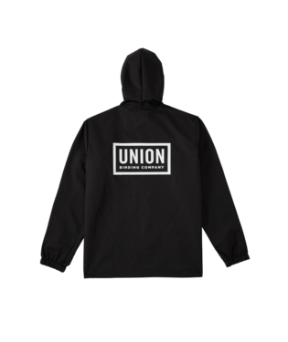 Union Hooded Coaches Jacket in Black 2023