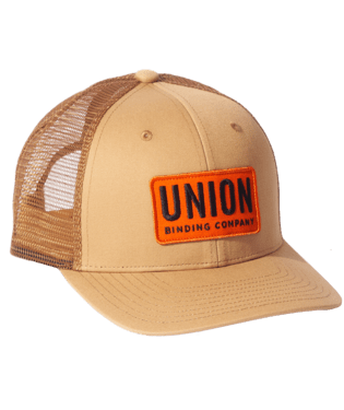 Union Trucker Hat in Brown