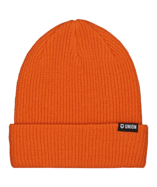 Union Low Cuff Beanie in Orange - M I L O S P O R T
