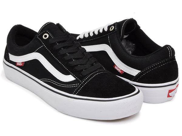 Vans Old Skool Pro Shoe in Black and White