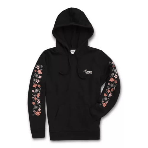 Vans Womens Safety Pinz Hoodie in Black - M I L O S P O R T