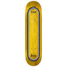 Real Zion Infinity Skate Deck in 8.38