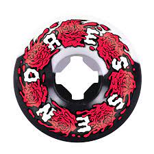 OJ Wheels Eric Dressen Vomit Mini Slime Balls Skate Wheels in White and Black 97a 56mm - M I L O S P O R T