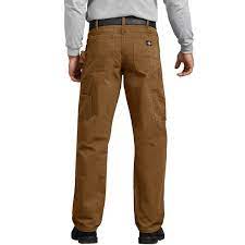 Dickies Tough Max Duck Carpenter Pants in Stonewashed Brown Duck Color - M I L O S P O R T