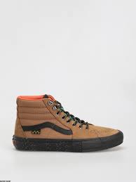 Vans Skate Sk8 Hi Outdoor Boot in Brown and Black