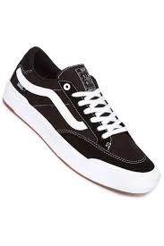 Vans Berle Pro Skate Shoe in Black and True White - M I L O S P O R T