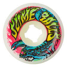 OJ Slime Balls Goooberz Vomits Skate Wheel in White 97a 60mm - M I L O S P O R T