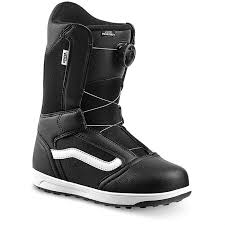 2022 Vans Juvie Linerless Kids Snowboard Boot in Black and White