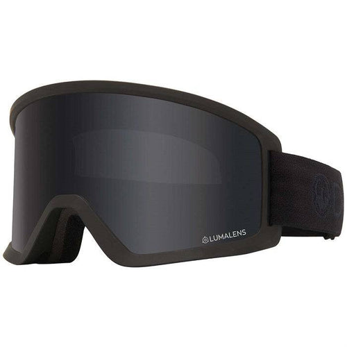 2022 Dragon DX3 Snow Goggle in the Blackout Colorway with a Lumalens Dark Smoke Lens