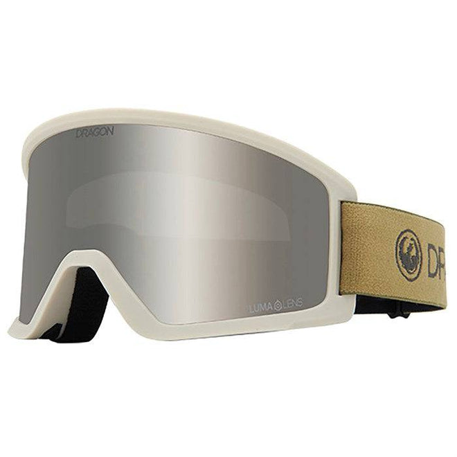 2022 Dragon DX3 Snow Goggle in the Block Biege Colorway with a Lumalens Silver Ion Lens - M I L O S P O R T