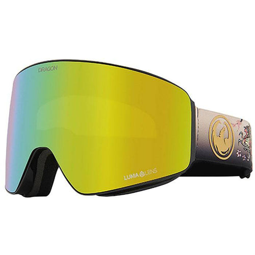 2022 Dragon PXV Snow Goggle in the Edo Colorway with a Lumalens Gold Ion Lens and a Lumalens Light Rose Bonus Lens - M I L O S P O R T