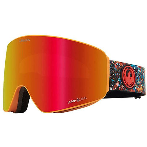 2022 Dragon PXV Snow Goggle in the Iguchi21 Colorway with a Lumalens Red Ion Lens and a Lumalens Light Rose Bonus Lens - M I L O S P O R T
