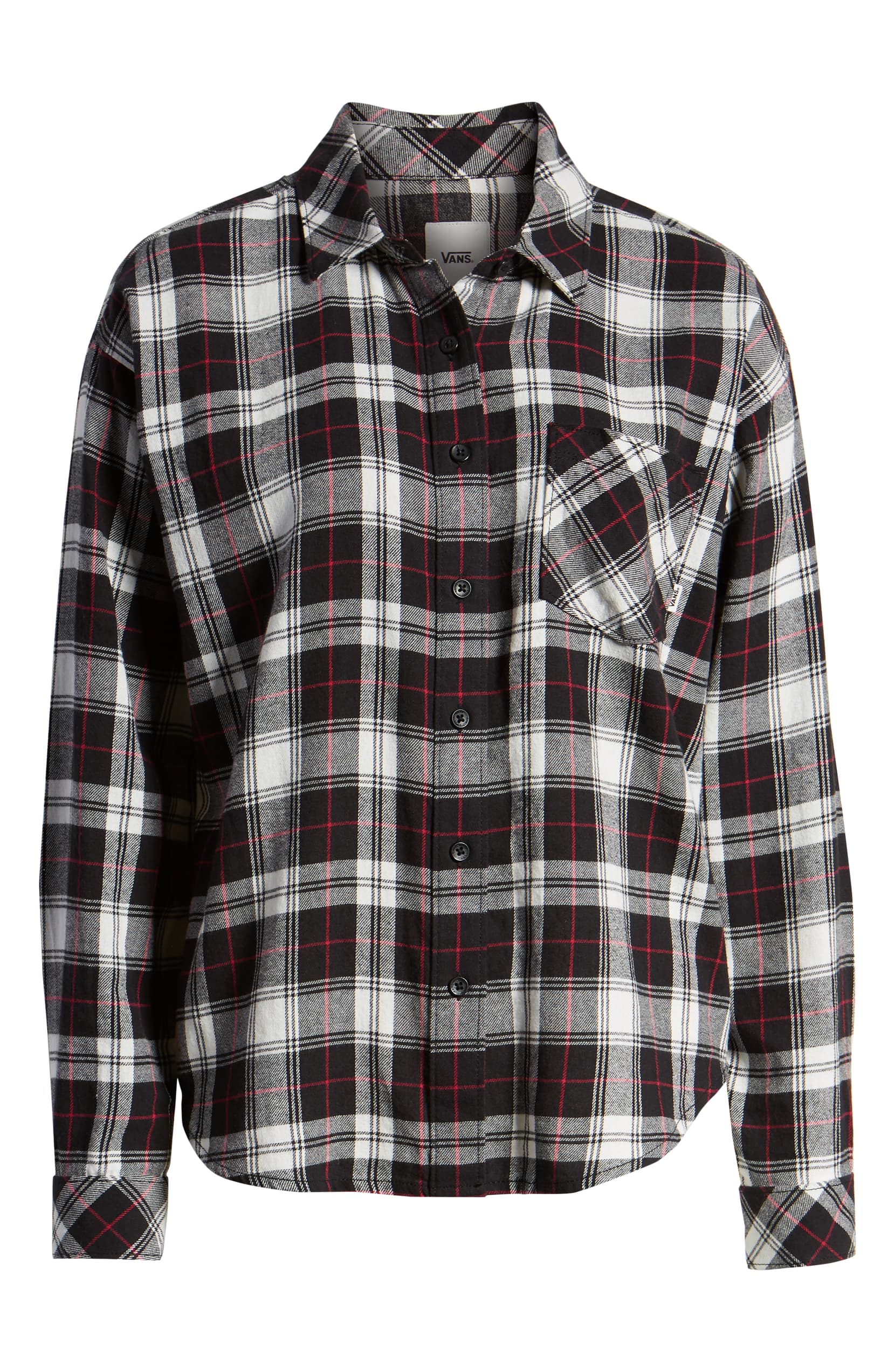 Vans Womens Brimms II Flannel in Black - M I L O S P O R T