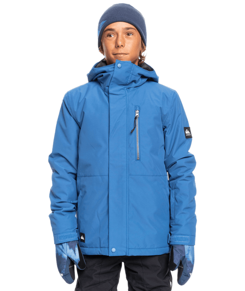 Quicksilver Mission Solid Kids  Snow Jacket in Bright Cobalt 2023