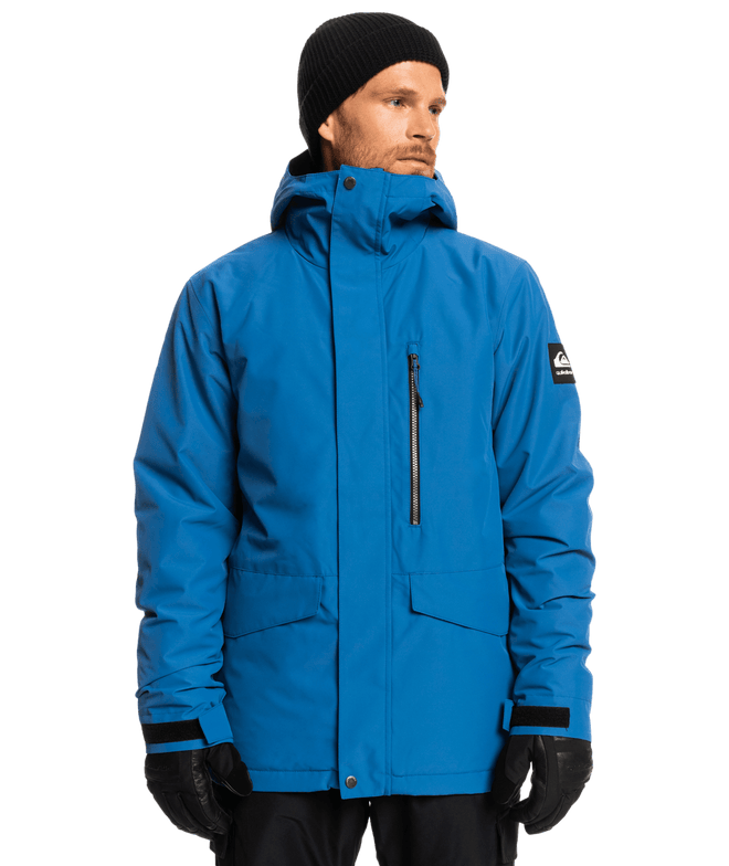 Quicksilver Mission Solid Snow Jacket in Bright Cobalt 2023 - M I L O S P O R T