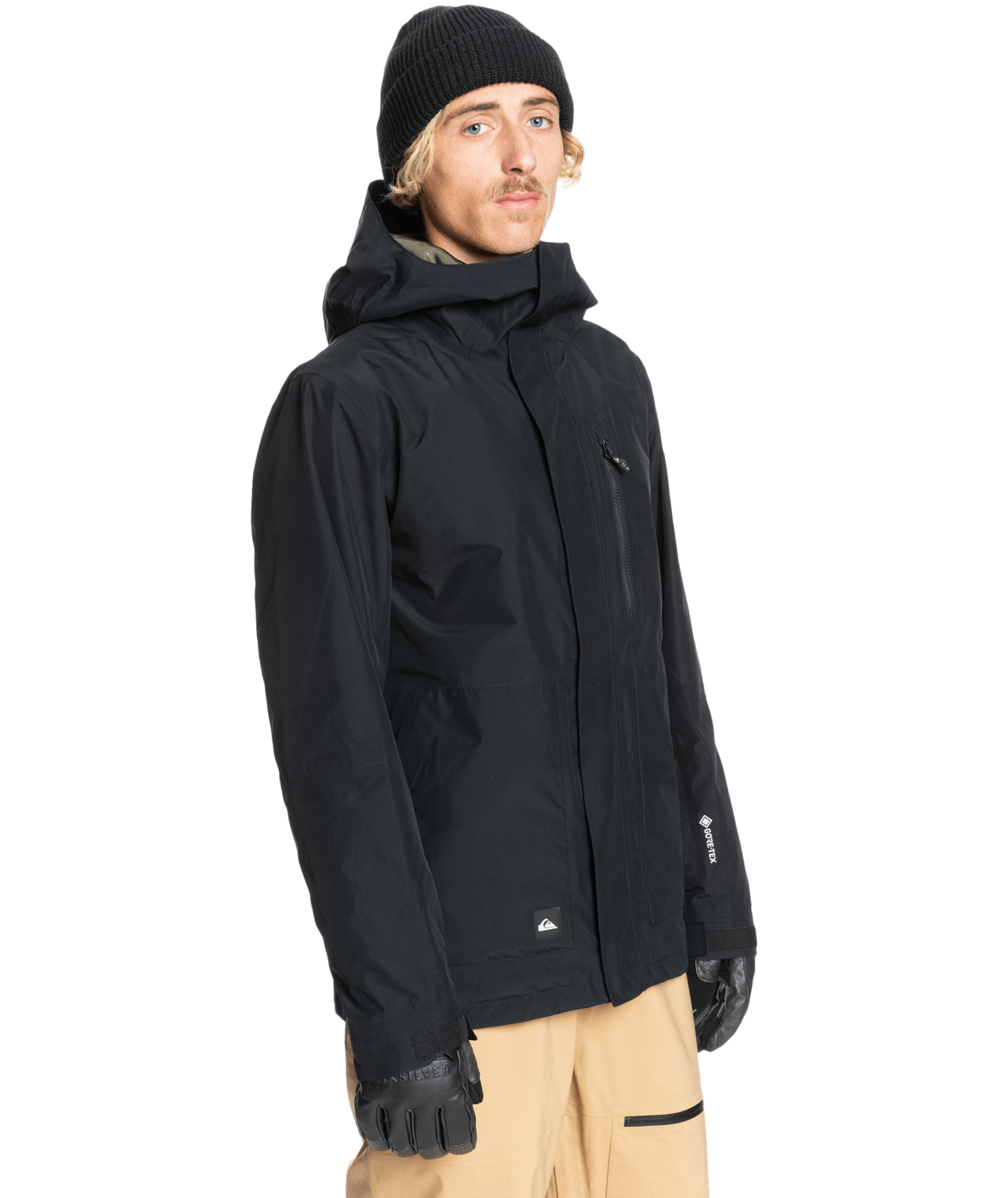 Quicksilver Mission Gore-Tex  Snow Jacket in True Black 2023 - M I L O S P O R T