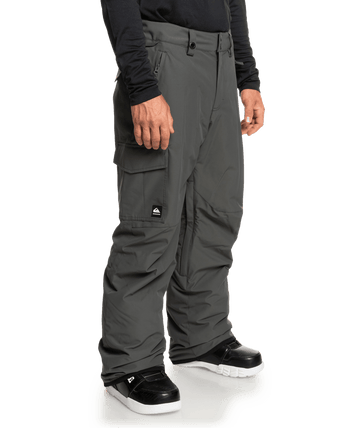Quicksilver Porter Snow Pant in Iron Gate 2023