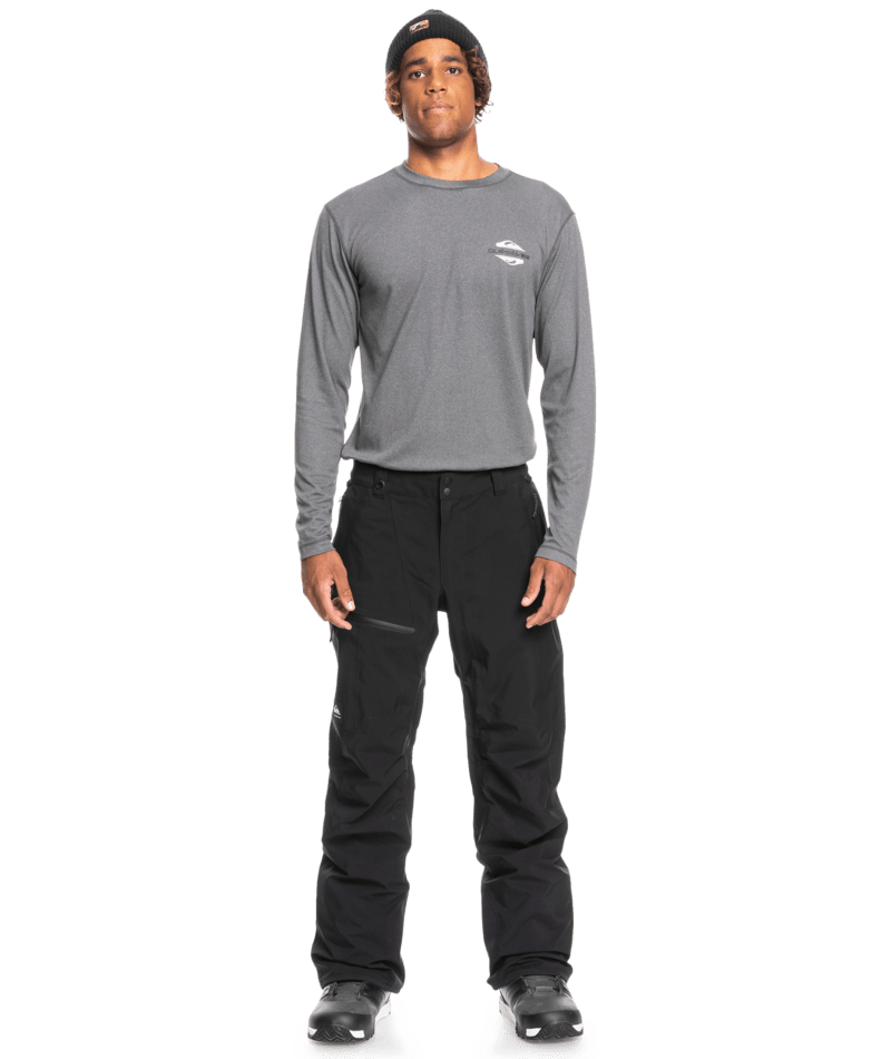 Quicksilver Forever Stretch Gore-Tex Snow Pant in True Black 2023 - M I L O S P O R T