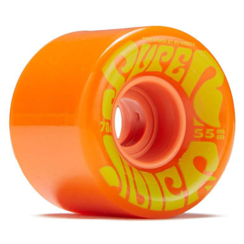 OJ Wheels 55mm Mini Super Juice Skate Wheels in Orange 78a - M I L O S P O R T