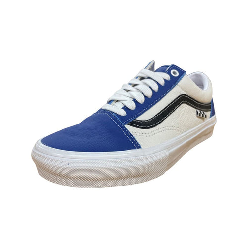 Vans Old Skool Pro Shoe in True Blue and White - M I L O S P O R T
