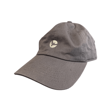 Milo Small Bird Dad Hat in Grey