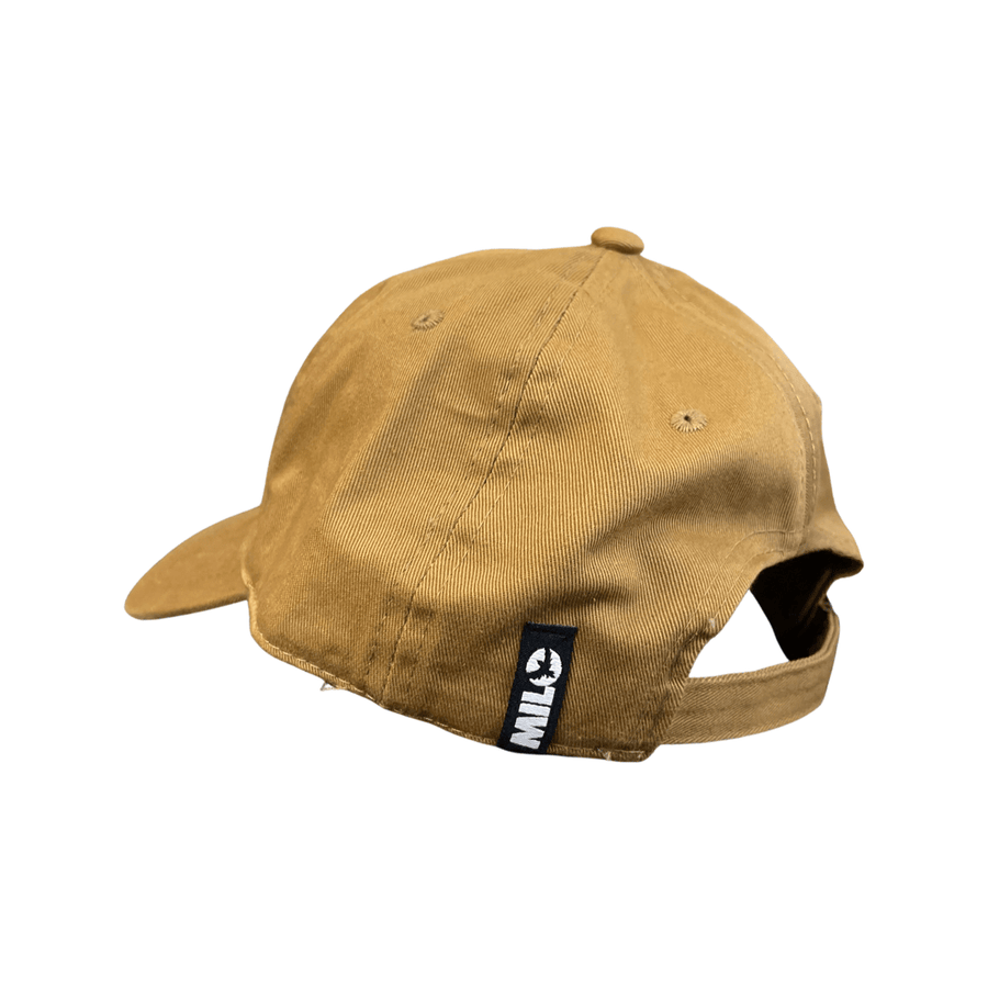 Milo Small Bird Dad Hat in Timber Brown