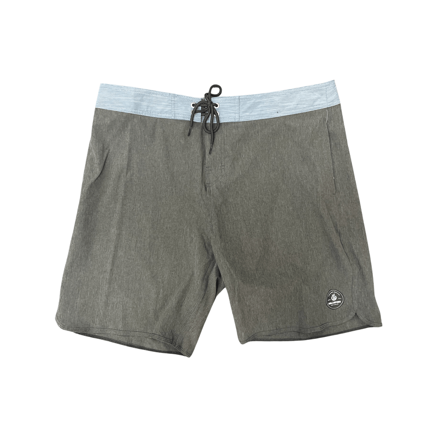 Milosport Premium Service Boardshort in Heather Charcoal