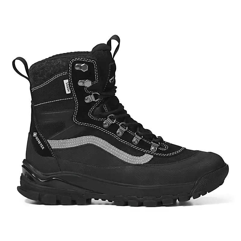 Vans Snow Kicker Snow Boot Gore Tex in Black and Grey 2023 - M I L O S P O R T