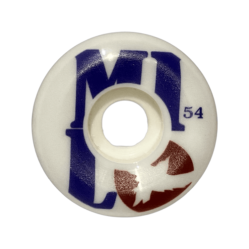 Milosport Conical Love Logo Skateboard Wheels in 99a Durometer