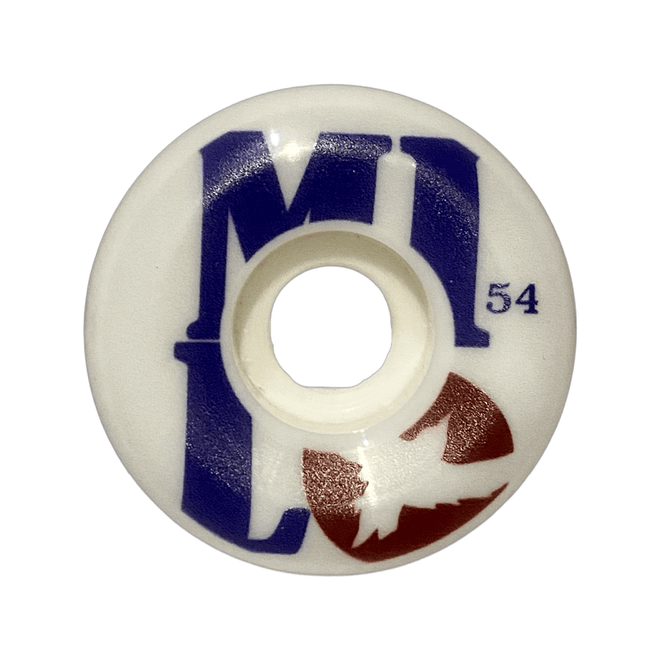 Milosport Conical Love Logo Skateboard Wheels in 99a Durometer - M I L O S P O R T