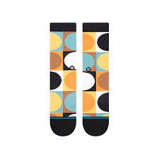 Stance Poka Poka Sock in WSB Multi Color