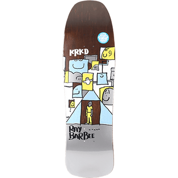 Krooked Barbee Trifecta Skateboard in 9.5