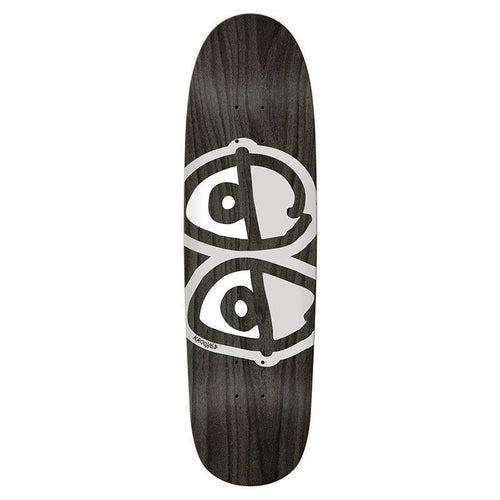 Krooked Team Eyes Shaped Assorted Stains Skateboard Deck