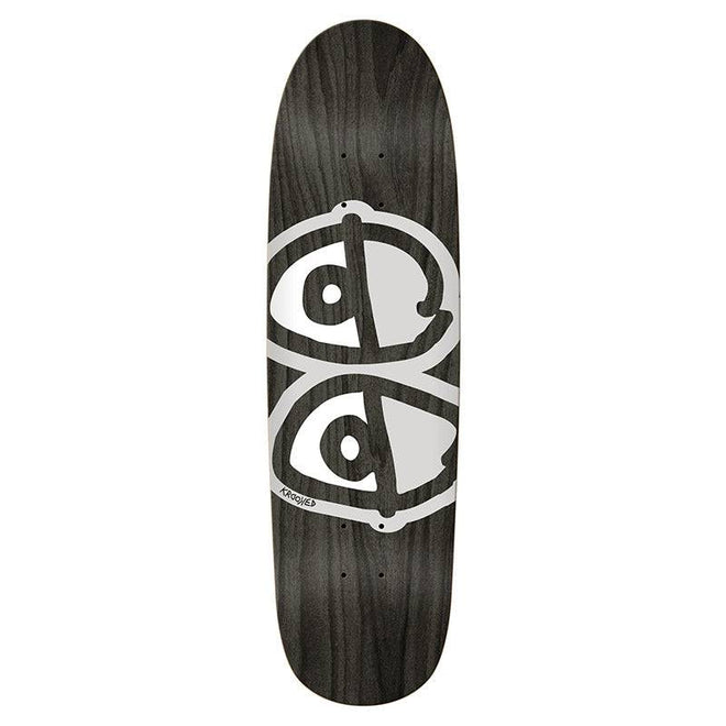 Krooked Team Eyes Shaped Assorted Stains Skateboard Deck - M I L O S P O R T