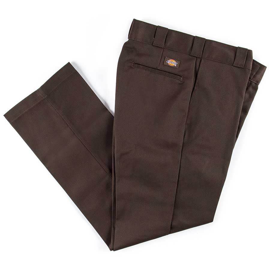 Dickies Original 874 Work Pants in Dark Brown - M I L O S P O R T