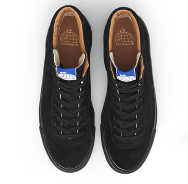Last Resort VM001 Suede Hi Skate Shoe in Black and Black - M I L O S P O R T