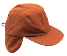 Autumn Flap Cap in Work Brown