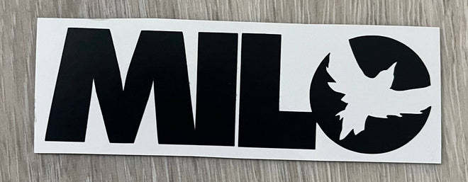 Milo Magnetic Bird Bumper Sticker - M I L O S P O R T
