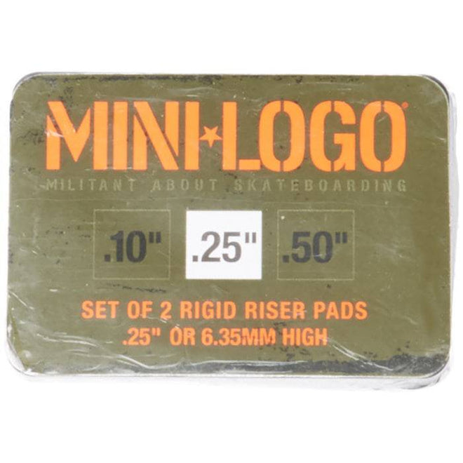Mini Logo Rigid Riser .25'' - M I L O S P O R T