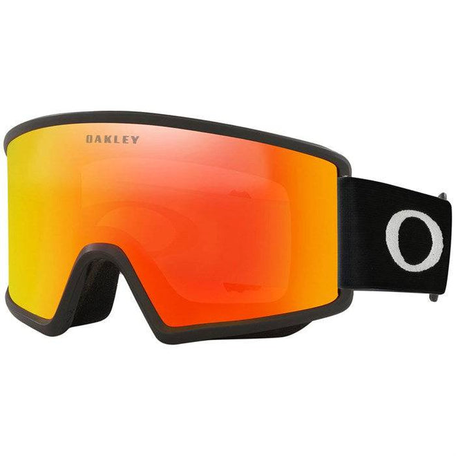 2022 Oakley Target Line Medium Snow Goggle with Matte Black Frames and a Fire Iridium Lens - M I L O S P O R T