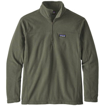 2022 Patagonia Mens Micro D Pullover Fleece in Basin Green