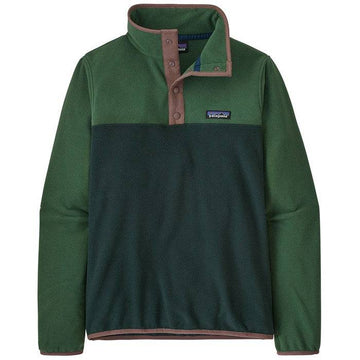 2022 Patagonia Womens Micro Snap T Pullover Jacket in Northern Green