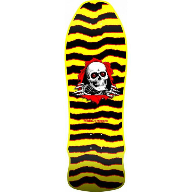 Powell Peralta Geegah Ripper Skate Deck in yellow 9.75" - M I L O S P O R T