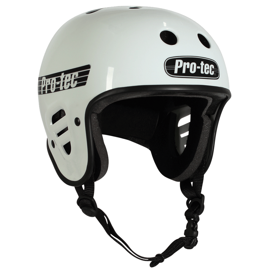Pro-Tec Full Cut Skate Helmet in Gloss White